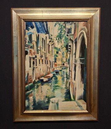 Italiaanse school (XX) - Canale veneziano