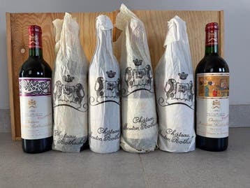 Chateau Mouton Rothschild Vertical - 1988, 1989, 1990, 1991,