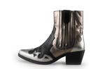 Manfield Cowboy laarzen in maat 38 Zwart, Verzenden, Zwart, Manfield, Gedragen