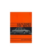 1971 ALFA ROMEO 1750 BERLINA INSTRUCTIEBOEKJE ITALIAANS, Ophalen of Verzenden