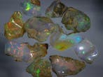 Ct. 55.30. Topkleur Ethiopische Opaal - Ruwe Collectie-