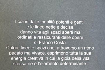 Franco Costa (1934-2015) - 12 x 12