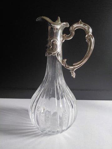 Topazio - Décanteur - Verre, Plaqué(e) argent - Carafe, 30