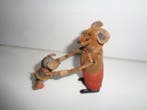 Schuco - dansfiguur muis met muisje - Opwindspeelgoed -, Antiquités & Art