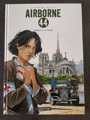 Airborne 44 T4 + dédicace + 2x ex-libris - C - 1 Album - EO