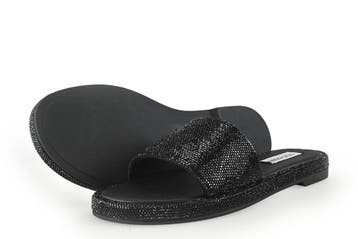 Steve Madden Muiltjes in maat 38 Zwart, Kleding | Dames, Schoenen, Verzenden, Zwart, Steve Madden, Zo goed als nieuw