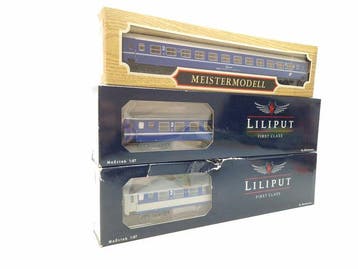 Liliput H0 - L388305/L388315/88310 - Wagon de passagers pour