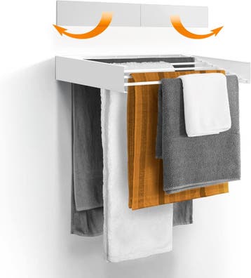 Wand-droogrek 70cm wit | Retour deal | 34% korting, Verzenden, Wasrek