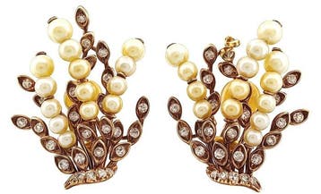 Ensemble de bijoux 2 pièces - 18 carats Or jaune Diamant