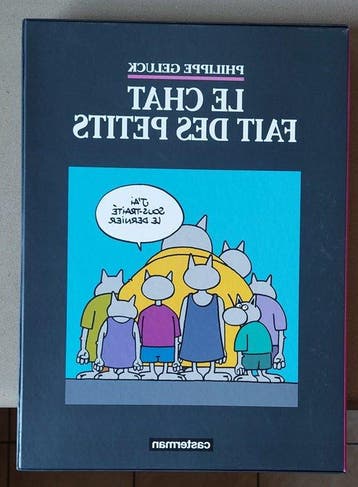Le Chat - Le Chat fait des petits - 3x C + coffret + planche