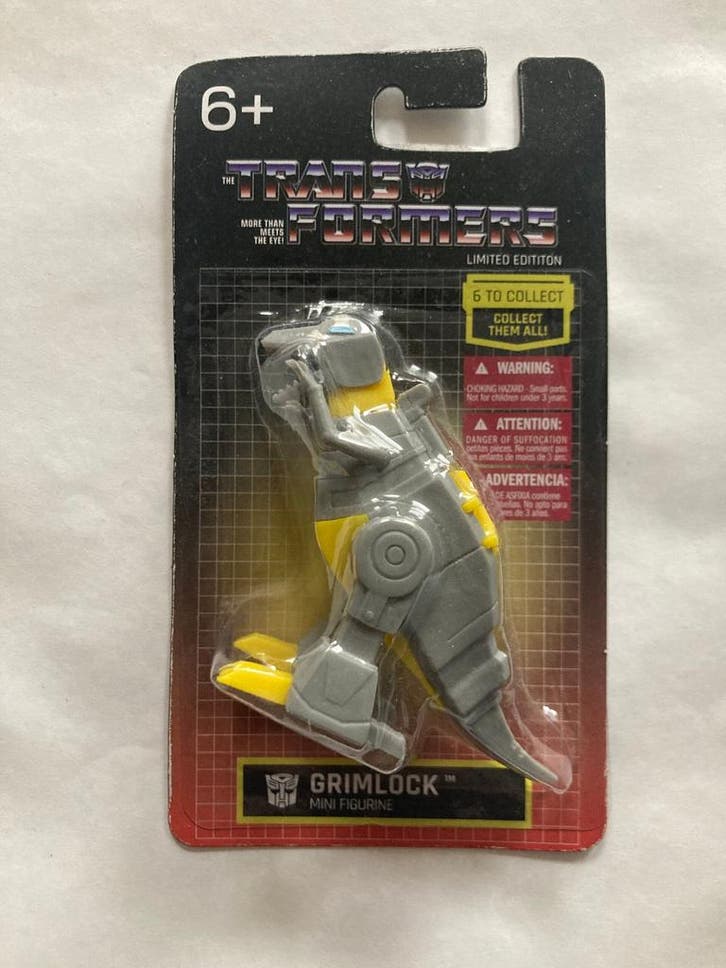 THE TRANSFORMERS GRIMLOCK MINI FIGURE (TOYS), Verzamelen, Film en Tv, Gebruikt