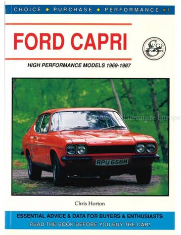 FORD CAPRI, HIGH PERFORMANCE MODELS 1969 - 1987 (CHOICE - .., Ophalen of Verzenden