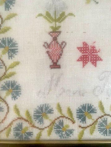 Decoratief ornament - Art populaire - Frankrijk - ABC-boek