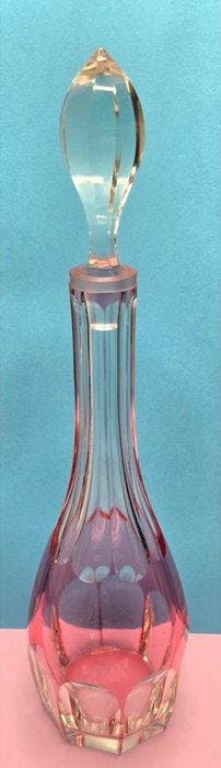 Moser - Carafe - cristal taillé - Carafe Moser signé