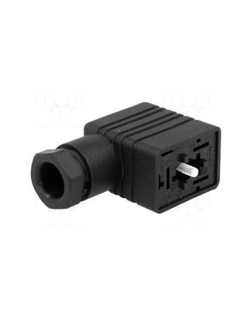 GM 209 NJ SCHWARZ HIRSCHMANN-Connector ventiel, Verzenden