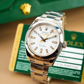 Rolex - Milgauss Z-White Dial - 116400 - Heren - 2010-2020, Nieuw