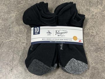 Veiling - 4x penguin sokken 10-pack maat 43-46 No Show, Kleding | Heren, Sokken en Kousen, Nieuw