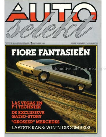 1984 AUTO SELEKT MAGAZINE 12 NEDERLANDS, Ophalen of Verzenden