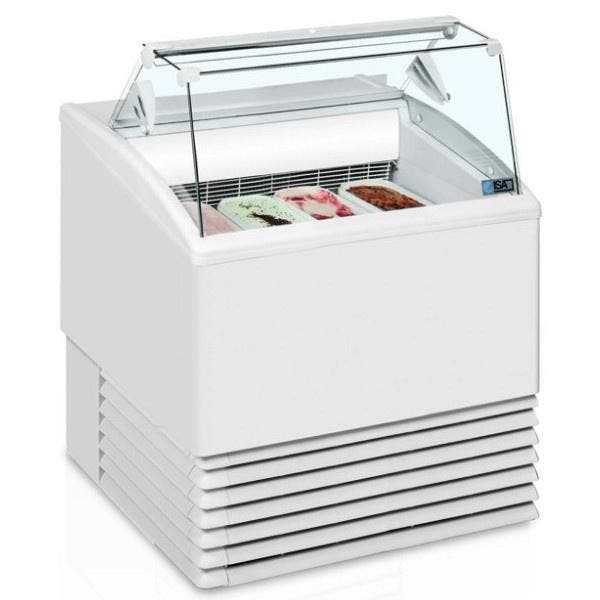 Schepijsvitrine | ISETTA | 245L | 4x 5L | -14°C/-16°C |, Zakelijke goederen, Horeca | Keukenapparatuur, Nieuw in verpakking, Verzenden
