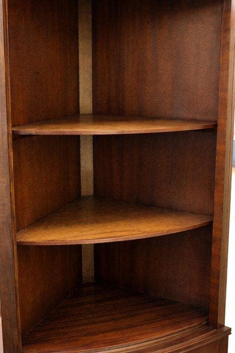 Vitrine - Acajou, Verre - H : 180,3 cm, Antiquités & Art, Antiquités | Autres Antiquités