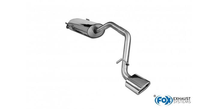 FOX Daihatsu Terios J2 4x4 einddemper enkelzijdig - 135x80 t, Auto-onderdelen, Uitlaatsystemen, Nieuw, Verzenden