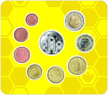 Saint-Marin. Year Set (BU) 2026 (incl. 5 Euro Silver Api)