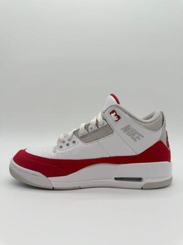 Nike - Jordan 3 Retro Tinker White University Red - Sneakers