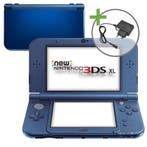 New Nintendo 3DS XL - Metallic Blue, Games en Spelcomputers, Spelcomputers | Nintendo 2DS en 3DS, Verzenden, Nieuw