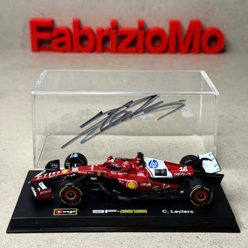 Ferrari - Ferrari SF-25 1/43 Signed - Charles Leclerc - 2025, Nieuw