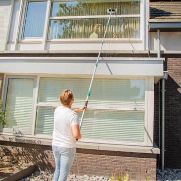 FERM telescopische wasborstel - Uitschuifbaar tot 4,6 m, Verzenden