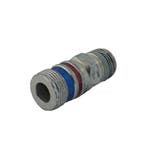 Staal/Messing DN 7.6 (7.2 Euro) Safety Luchtkoppeling, Verzenden