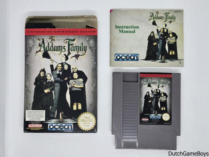 Nintendo Nes – The Addams Family - FRA, Games en Spelcomputers, Games | Nintendo NES, Gebruikt, Verzenden