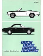 1968 FIAT 124 SPORT SPIDER INSTRUCTIEBOEKJE FRANS, Ophalen of Verzenden