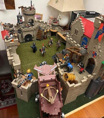 Playmobil - Knights Kingdom - Playmobil Playmobil castello, Antiek en Kunst