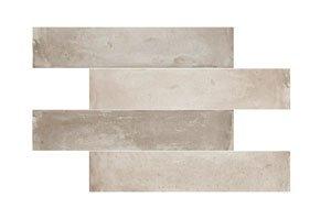 Wandtegel Rako Acqua Handvorm Stonelook Taupe Mat 5x25, Nieuw, 20 tot 40 cm, 10 m² of meer, Wandtegels