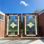 Art nouveau Vitrail (2) - 1910-1920, 1930-1940, Antiquités & Art