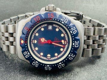 TAG Heuer - Professional 200m - Sans prix de réserve -, Handtassen en Accessoires, Horloges | Antiek