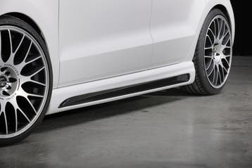 Rieger side skirt | Polo 6 (6R): 04.09-01.14 (tot Facelift),, Verzenden, Nieuw, Volkswagen