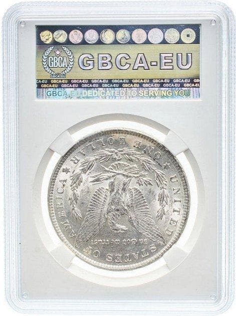 Verenigde Staten. Morgan Dollar 1887 - GBCA MS62, Postzegels en Munten, Munten | Europa | Niet-Euromunten
