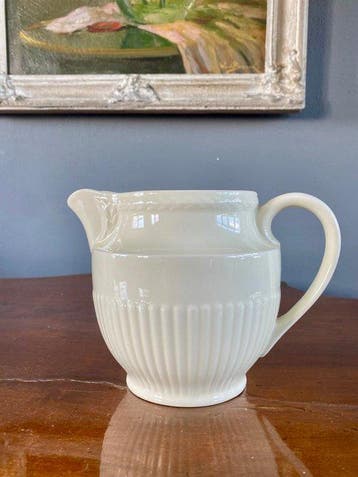 Wedgwood - Koffieservies (5) - Edme - Porselein - Melkkan, 4