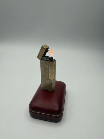 Dunhill - Rollalite - Briquet - Plaqué argent, Plaqué or, Collections