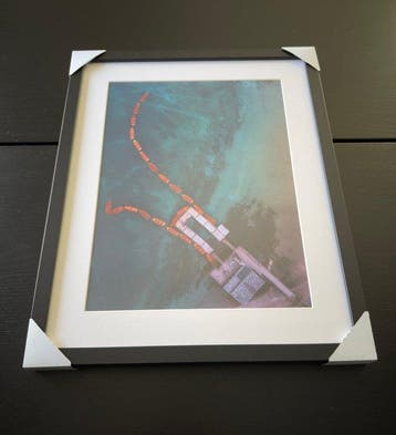 Fabio Accorrà - Into the lake Series (framed)