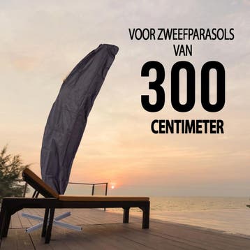 MaxxGarden Zweefparasol afdekhoes - afdekhoes geschikt vo..., Ophalen of Verzenden, Nieuw, Zweefparasol