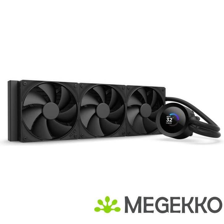 NZXT Kraken Plus 360 V2 Black, Computers en Software, Computerkoelers, Nieuw, Verzenden