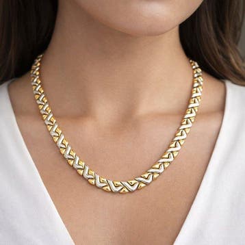 Chimento - Collier - 18 carats Or jaune, Or blanc - Fabriqué, Nieuw