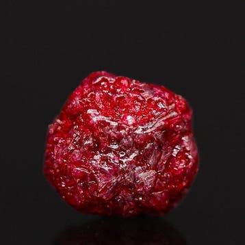 Levendig bloedrood diamant • GEEN VEILINGRESERVE • Zeldzame