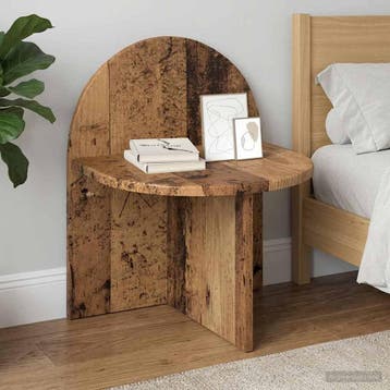 vidaXL Nachtkastje 2 st Oud hout 40 x 35,5 x 45,5 cm, Verzenden, Nieuw