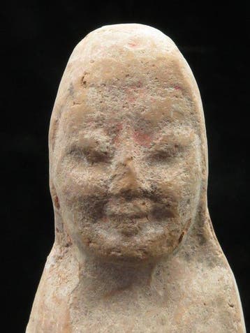 Oud Chinees, Tang-dynastie Terracotta Figuur/Offerant (1x) -
