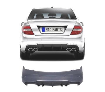 PARE CHOCS ARRIÈRE MERCEDES CLASSE C W204 LOOK AMG C63 07-14, Autos : Pièces & Accessoires, Verzenden