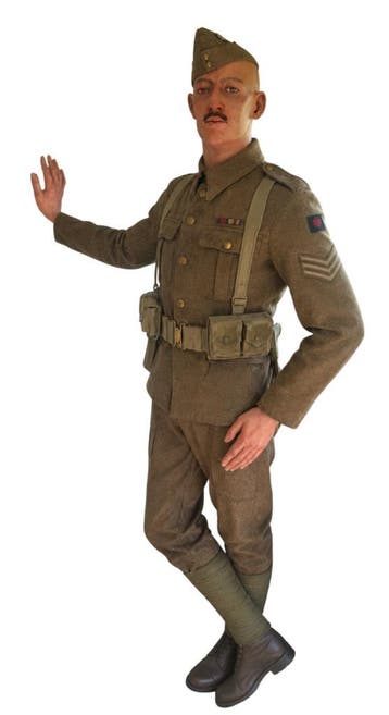 Handgeschilderde  Realistische Adel Rootstein mannequin, Verzamelen, Militaria | Algemeen, Ophalen of Verzenden